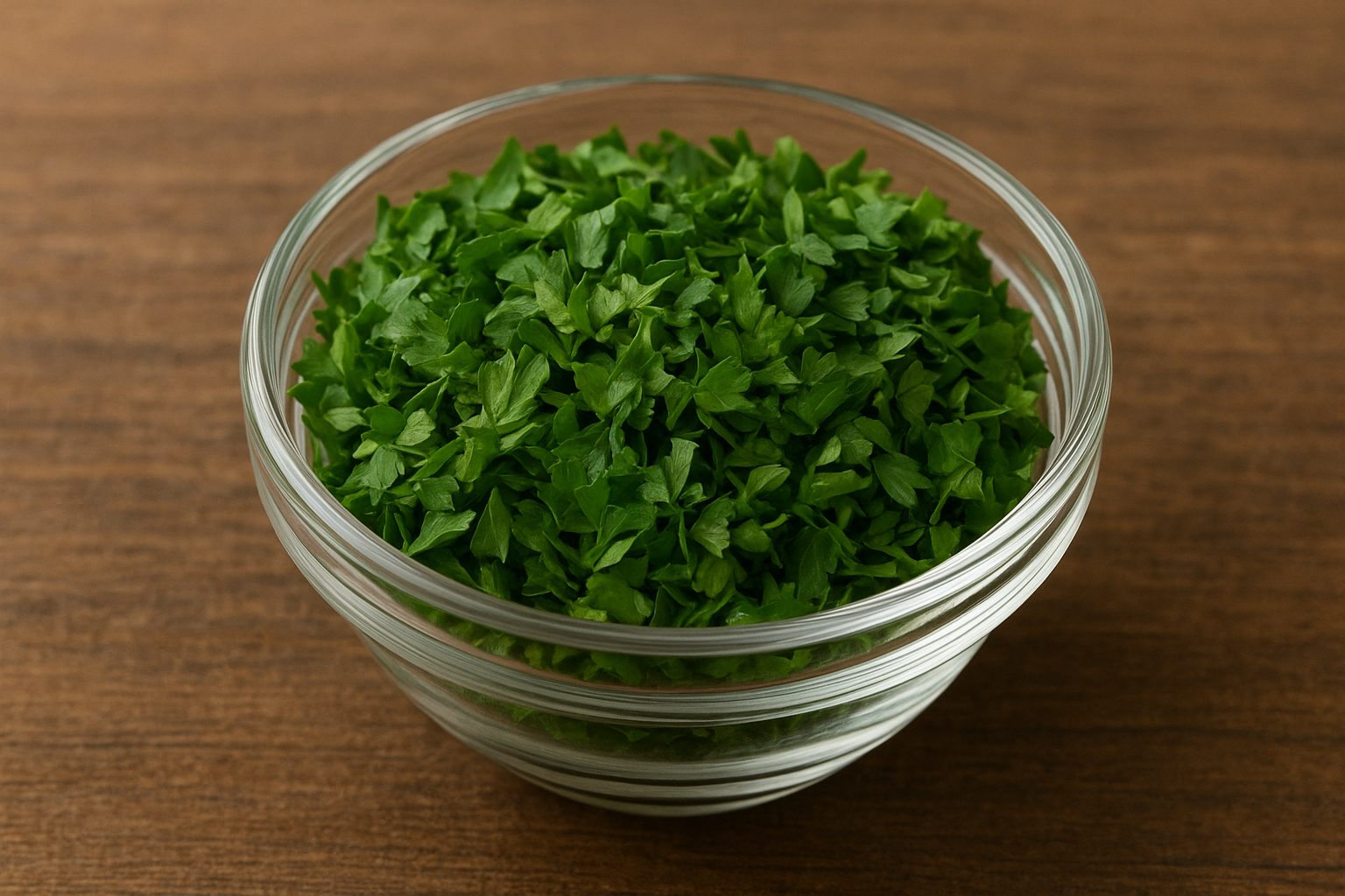 Persil découpé